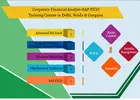 Financial Modeling Certification Course in Delhi,110029. Best Online Live Financial Analyst Training